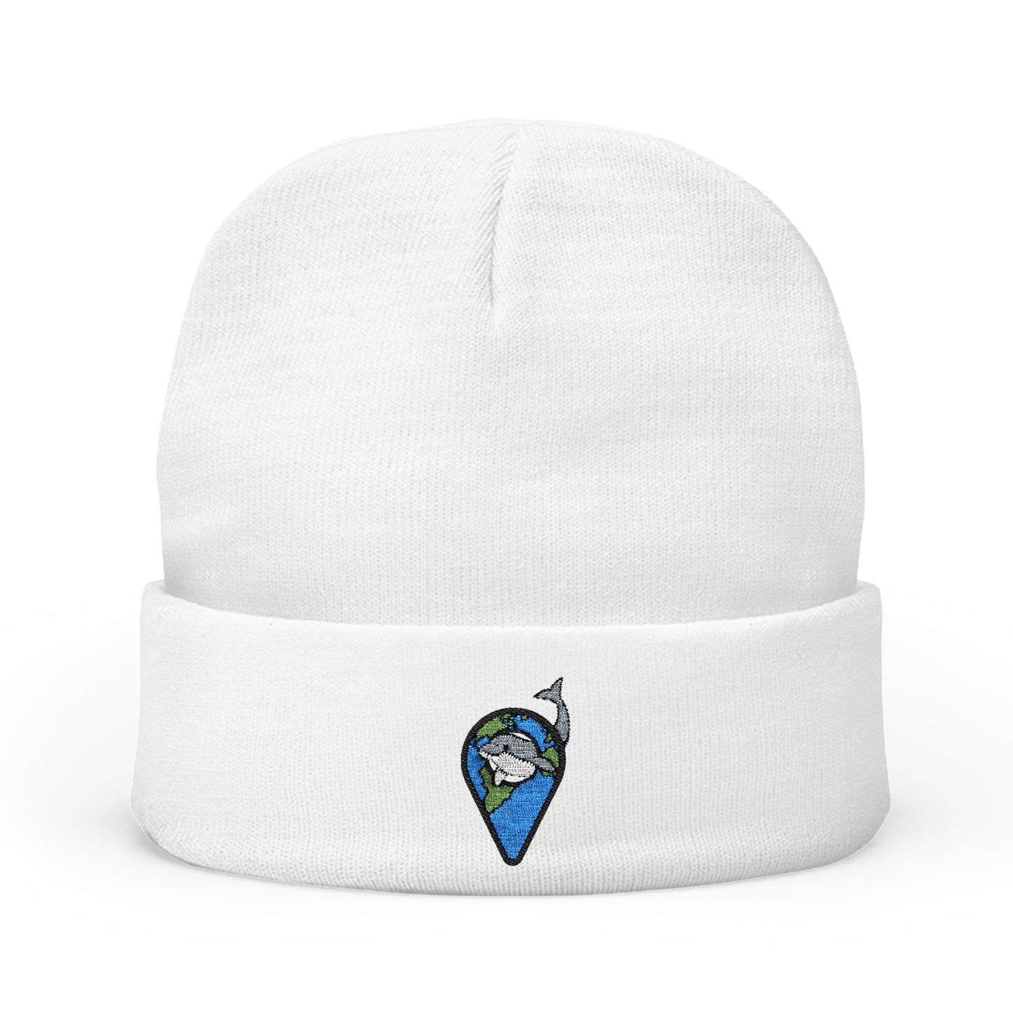 Keep The Earth Fresh Dolphin Icon Beanie