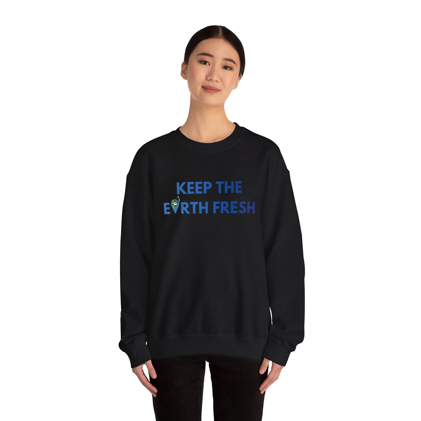 Keep The Earth Fresh Crewneck Sweatshirt (Volunteer)