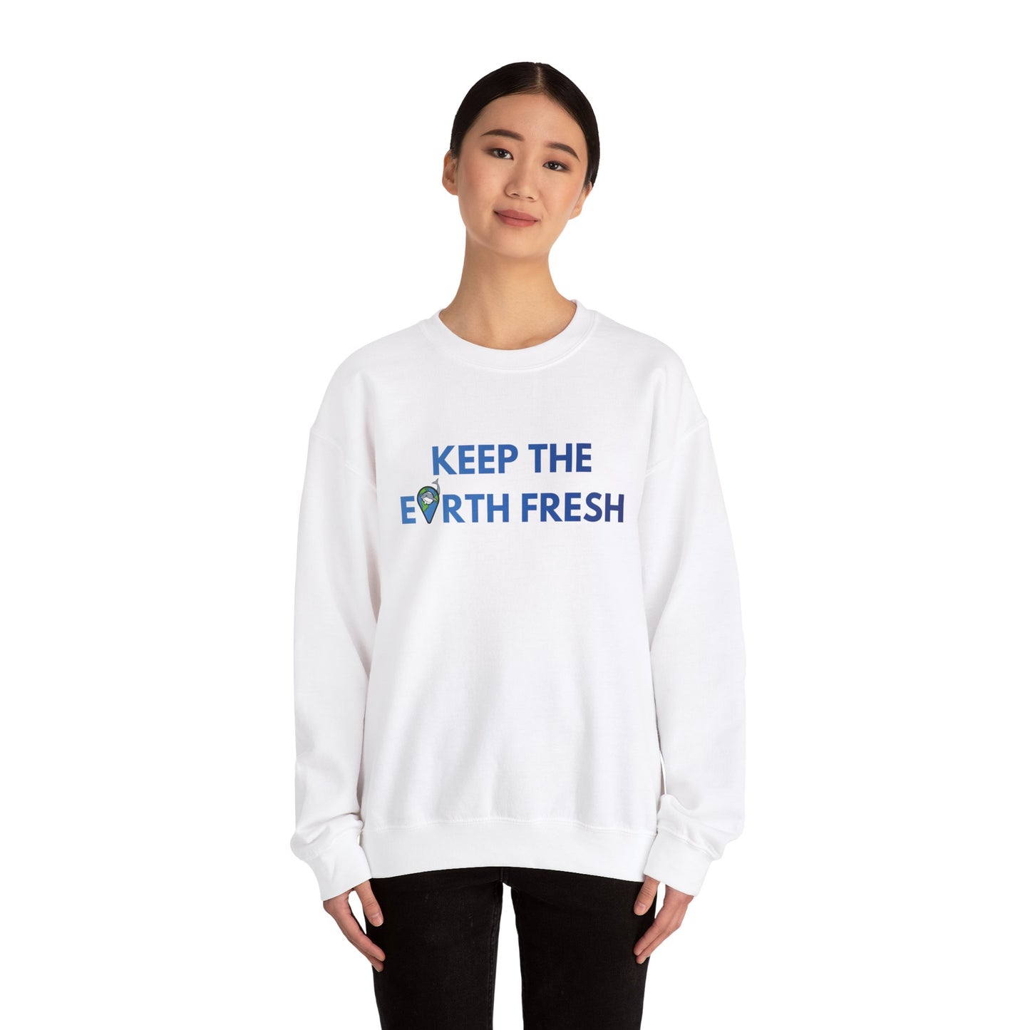 Keep The Earth Fresh Crewneck Sweatshirt (Volunteer)