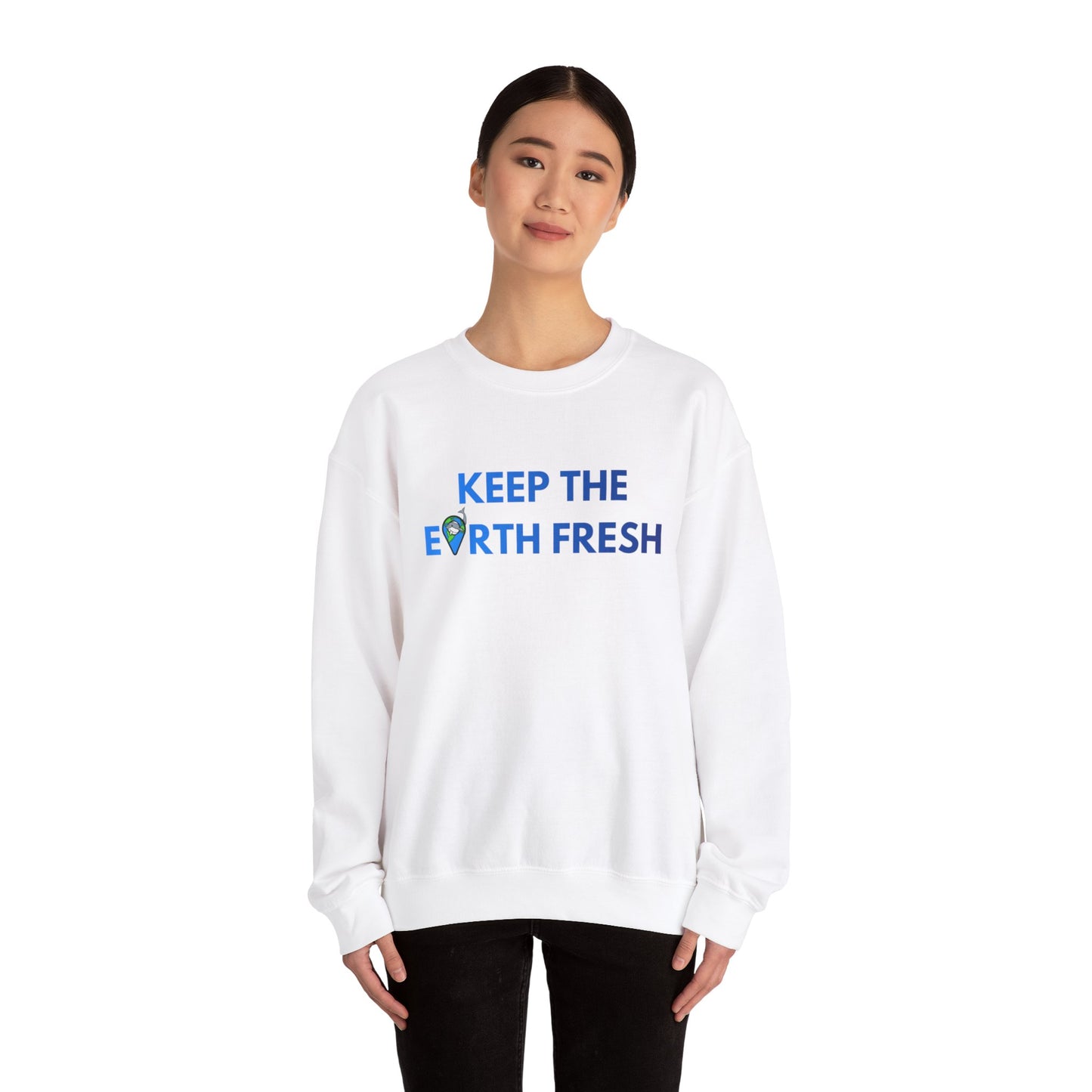 Keep The Earth Fresh Crewneck Sweatshirt (Volunteer)