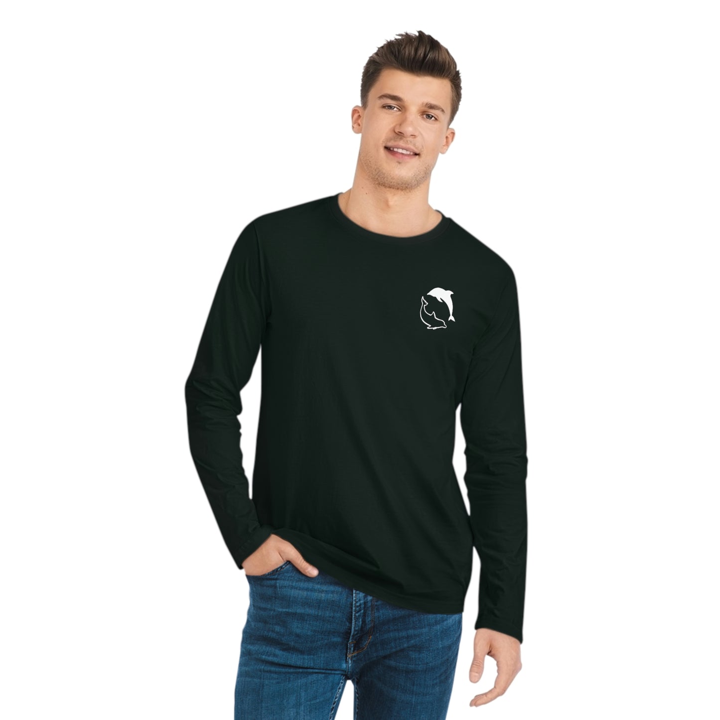 KTEF Dolphin Long Sleeve Shirt