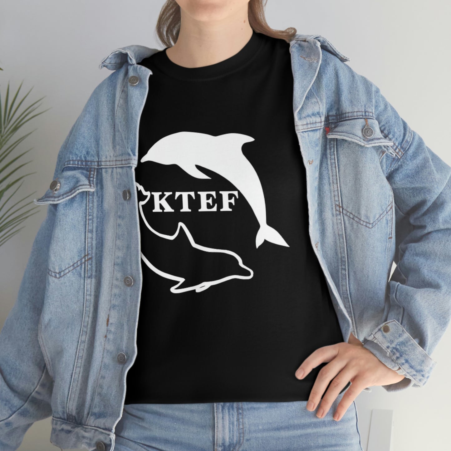 KTEF Dolphin Yin Yang Tee