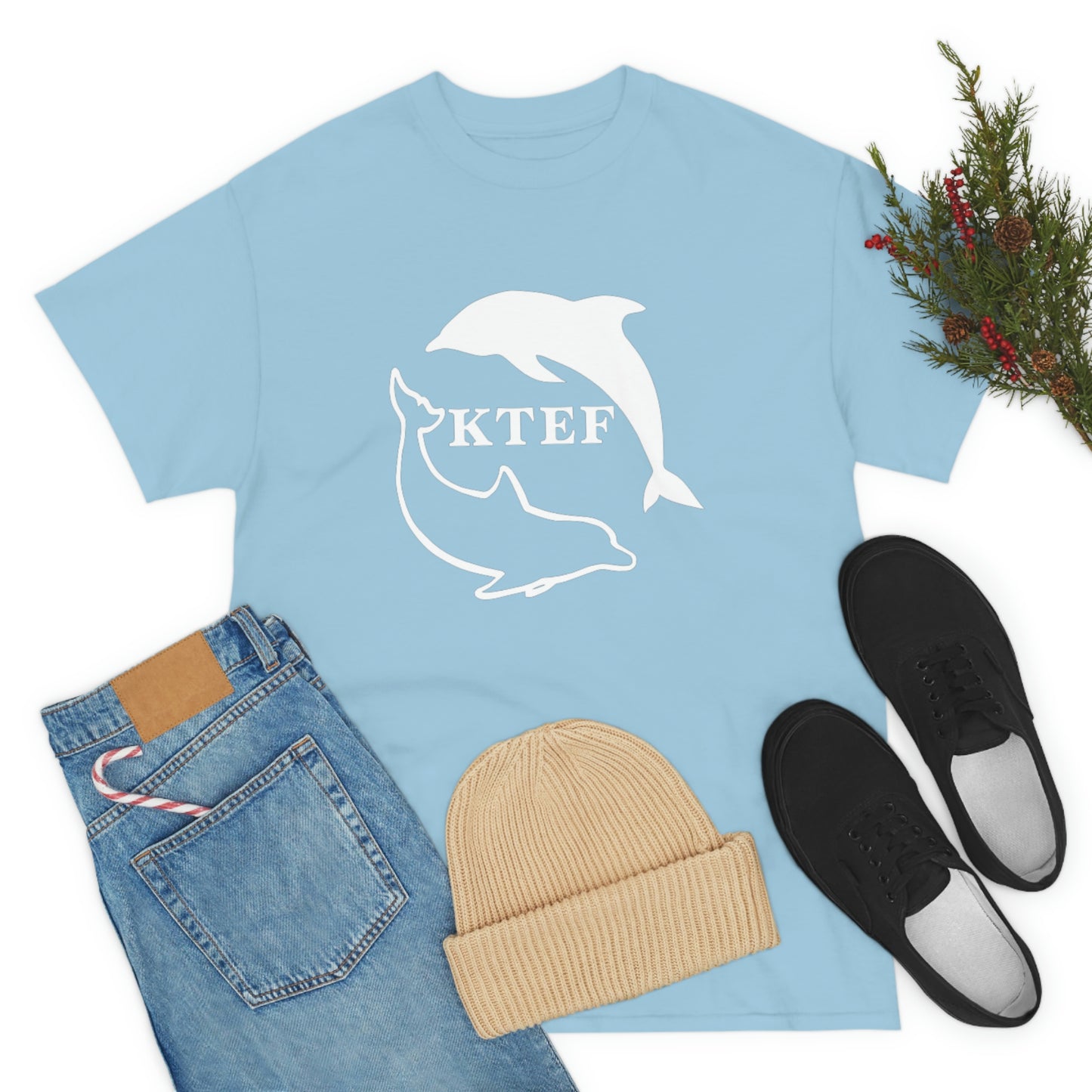 KTEF Dolphin Yin Yang Tee