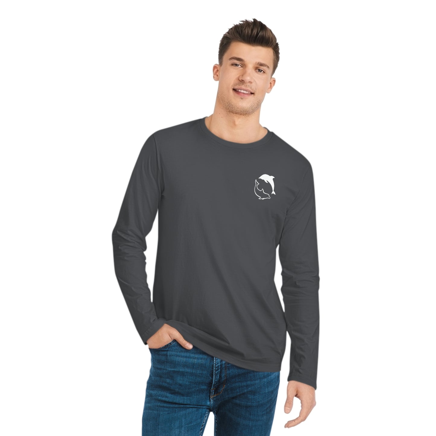 KTEF Dolphin Long Sleeve Shirt