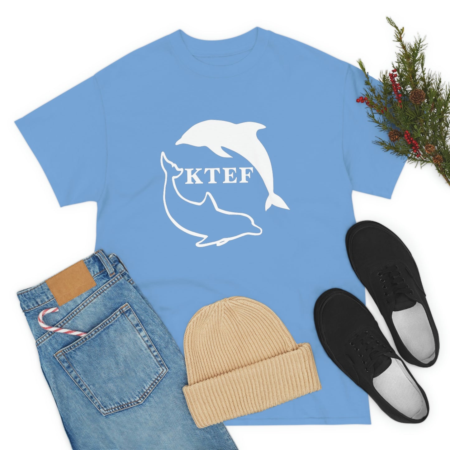 KTEF Dolphin Yin Yang Tee