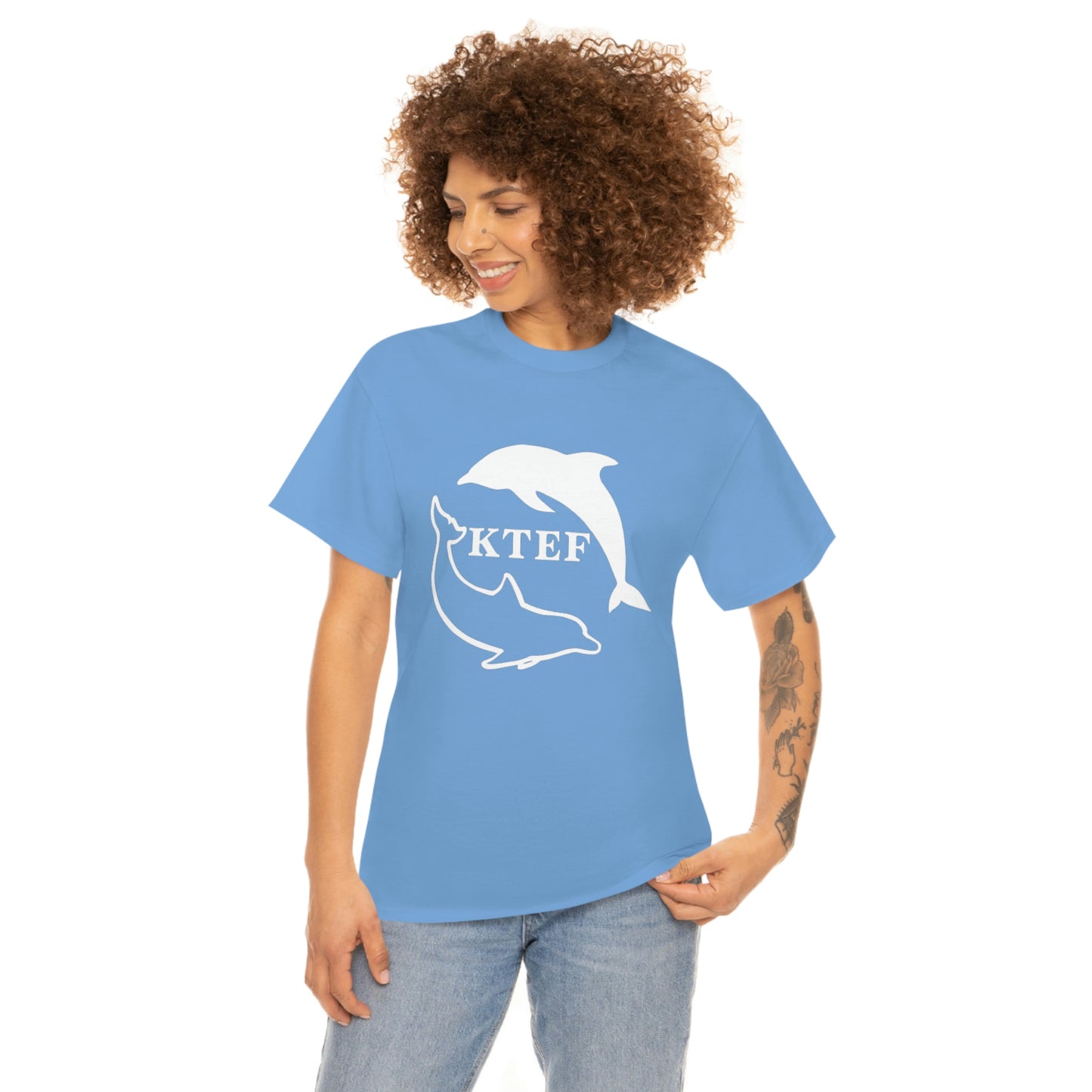 KTEF Dolphin Yin Yang Tee